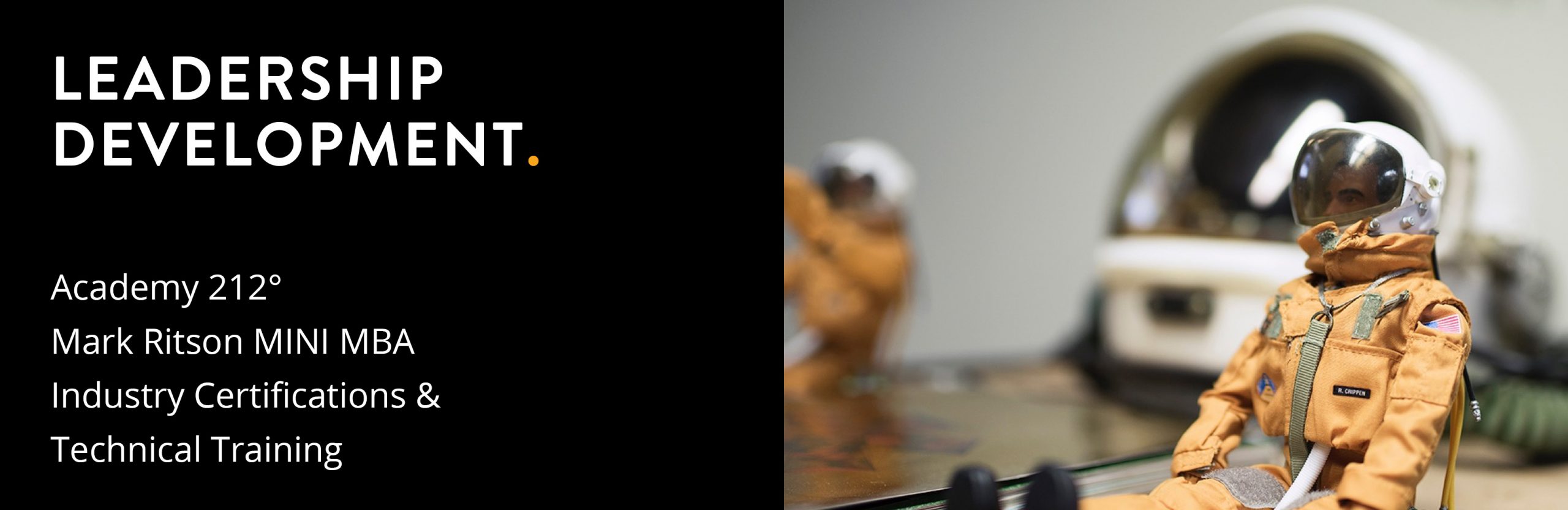 Leadership Development: Academy 212, Mark Ritson Mini MBA, Industry Certifications & Technical Training