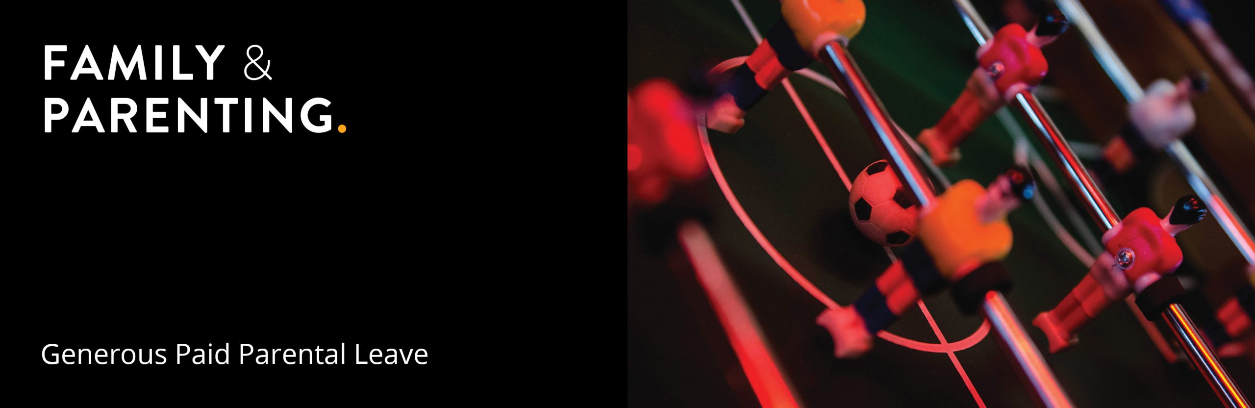 Family & Parenting: Generous Paid Parental Leave