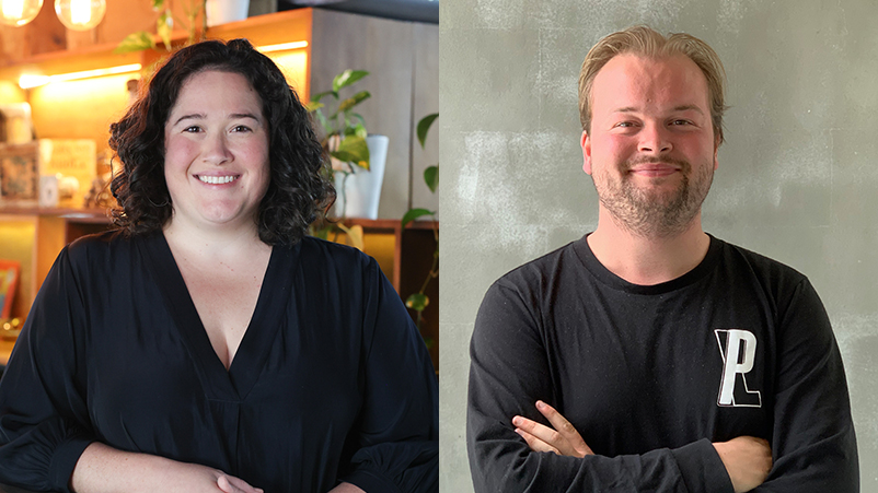 Claire & Henry headshots